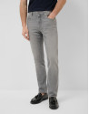 Pantalón vaquero denim slim gris claro - Hombre | Roberto Verino