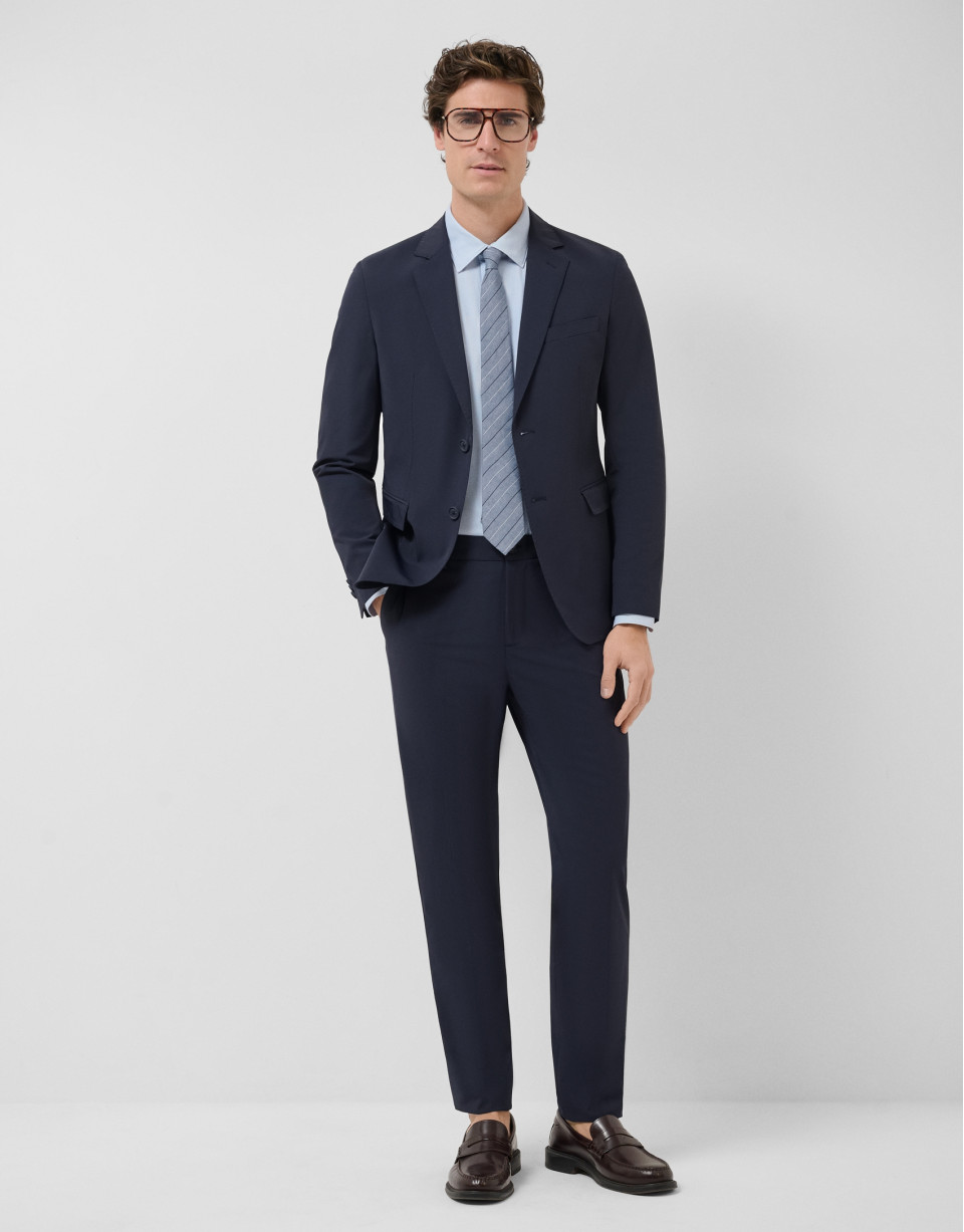Pantalón separate técnico azul marino - Hombre | Roberto Verino