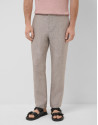 Grey linen trousers - Man - SS2026 | Roberto Verino