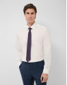 Camisa vestir estructura blanca - Hombre | Roberto Verino