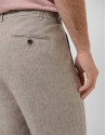 Grey linen trousers - Man - SS2026 | Roberto Verino