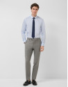 Camisa vestir rayas celeste/blanco - Hombre | Roberto Verino