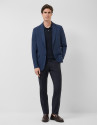 Blue checked blazer - Man - SS2026 | Roberto Verino