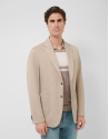 Sand-dyed cotton jacket - Man - SS2026 | Roberto Verino