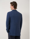 Blue checked blazer - Man - SS2026 | Roberto Verino