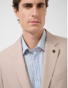 Faux mink-tone smooth comfort jacket - Man | Roberto Verino