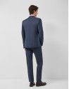 Traje half canvas slim fit falso liso marino | Roberto Verino