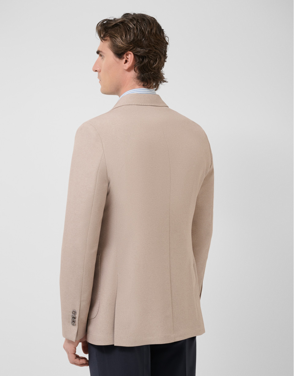 Faux mink-tone smooth comfort jacket - Man | Roberto Verino