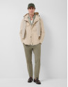Parka larga color crudo - Hombre - PV2026 | Roberto Verino