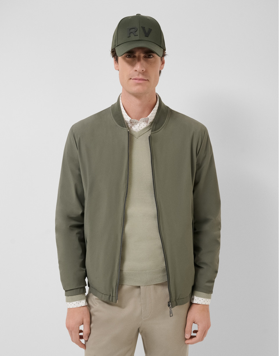 Cazadora reversible caqui/camel - Hombre | Roberto Verino