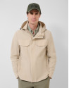 Long beige parka - Man - SS2026 | Roberto Verino