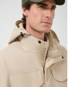 Long beige parka - Man - SS2026 | Roberto Verino