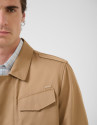Parka cuatro bolsillos camel - Hombre - PV2026 | Roberto Verino