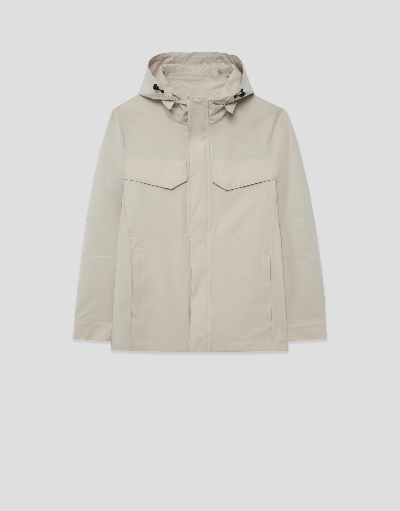 Long beige parka - Man - SS2026 | Roberto Verino