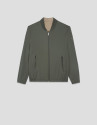 Reversible khaki/camel jacket - Man - SS2026 | Roberto Verino