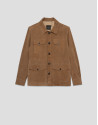 Camel suede safari jacket - Verano -  | Roberto Verino
