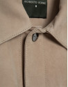 Sobrecamisa napa beige - Hombre - PV2026 | Roberto Verino