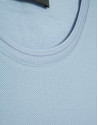 Light blue short-sleeved piqué T-shirt - Man | Roberto Verino