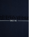 Camiseta manga corta marino con logo pecho | Roberto Verino