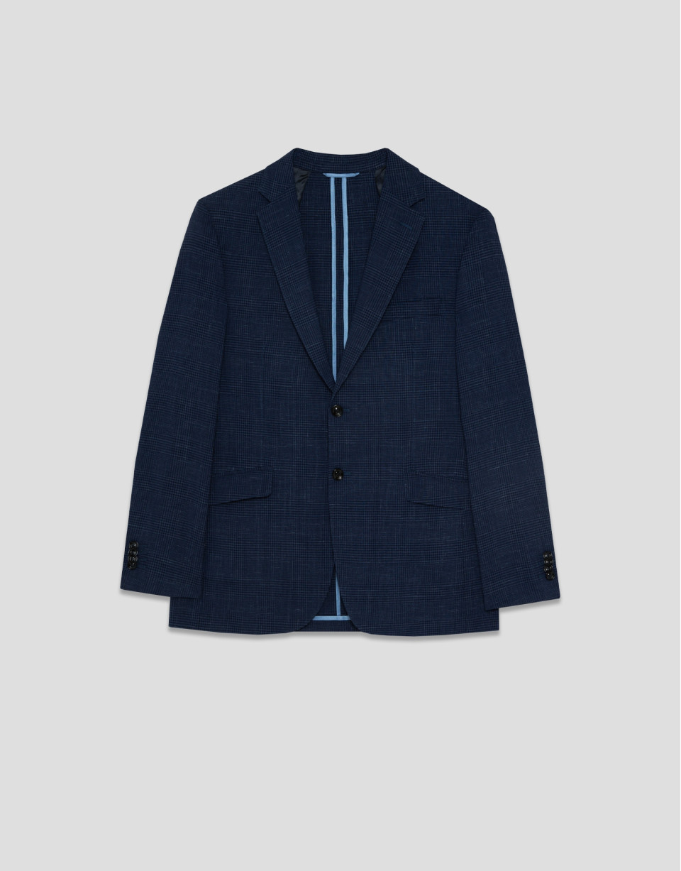 Americana cuadros tonos azules - Hombre | Roberto Verino