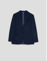 Blue checked blazer - Man - SS2026 | Roberto Verino