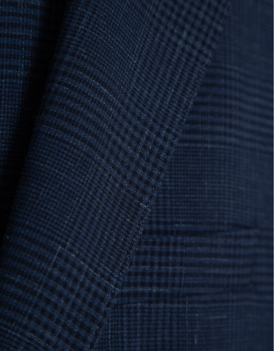 Americana cuadros tonos azules - Hombre | Roberto Verino