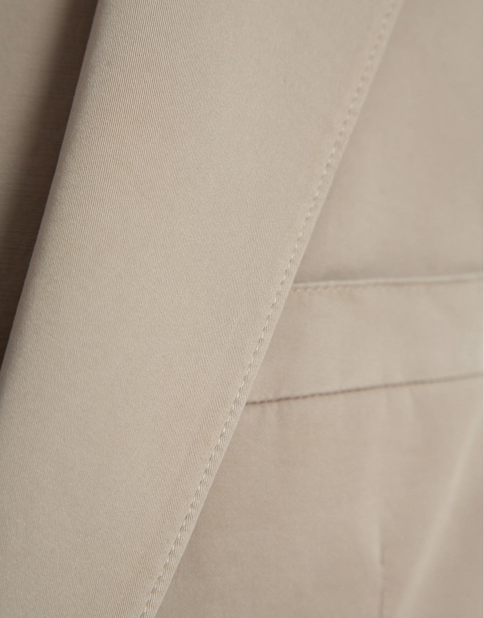 Sand-dyed cotton jacket - Man - SS2026 | Roberto Verino