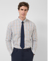 Camisa sport regular cuadros multicolor | Roberto Verino