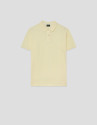 Polo piqué de manga corta amarillo claro | Roberto Verino