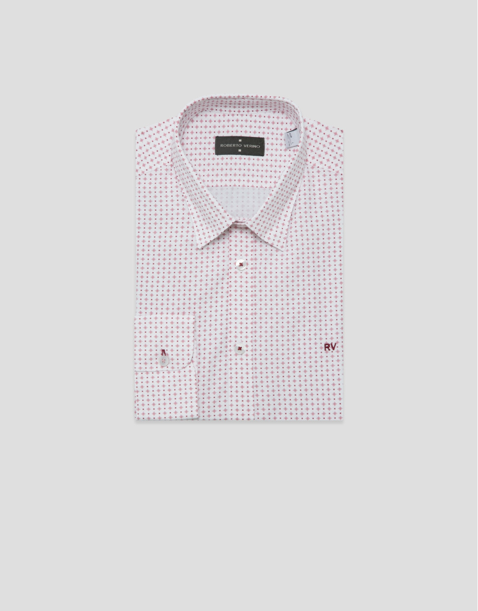 Camisa sport regular fit estampado ... | Roberto Verino