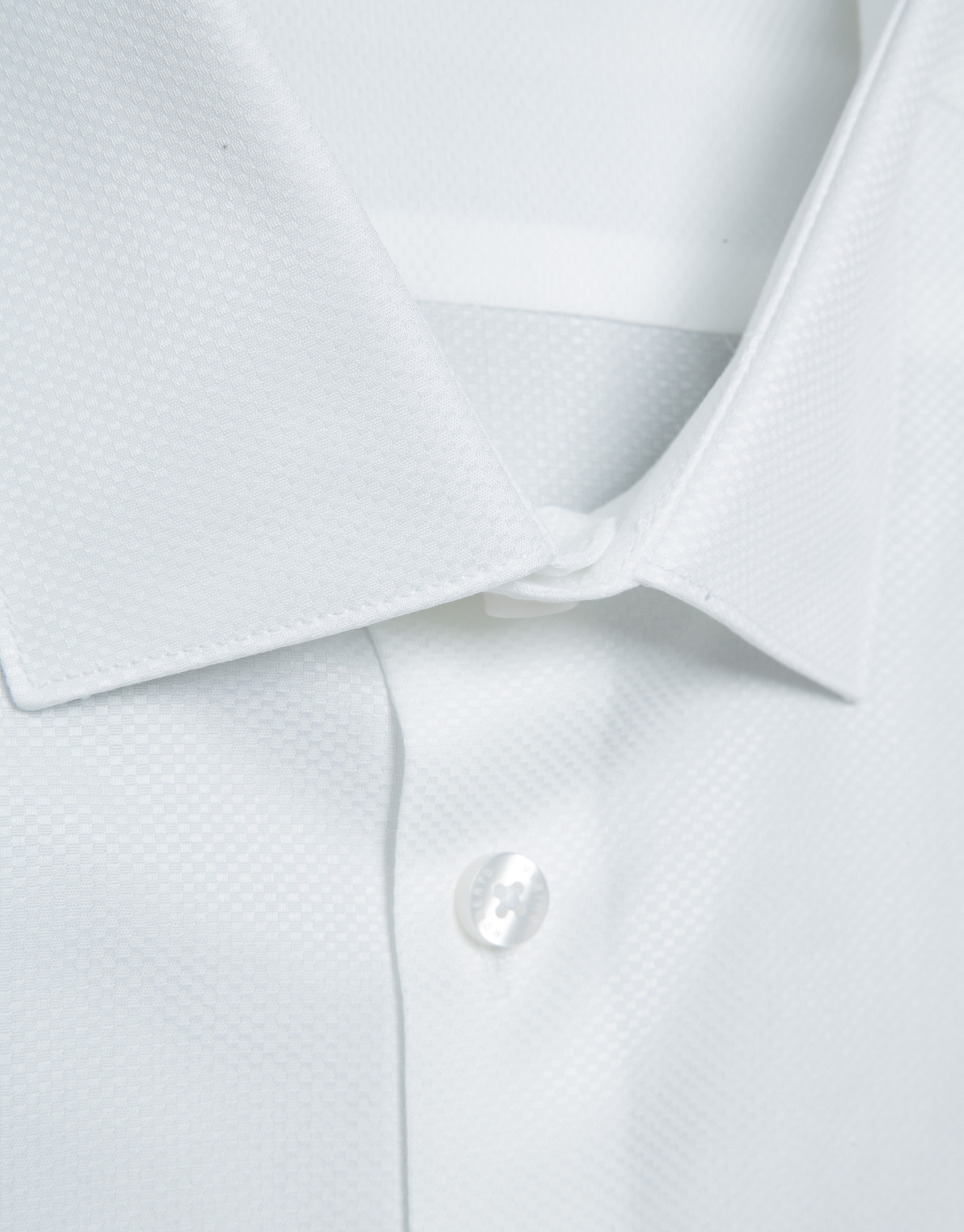 Camisa vestir estructura blanca - Hombre | Roberto Verino