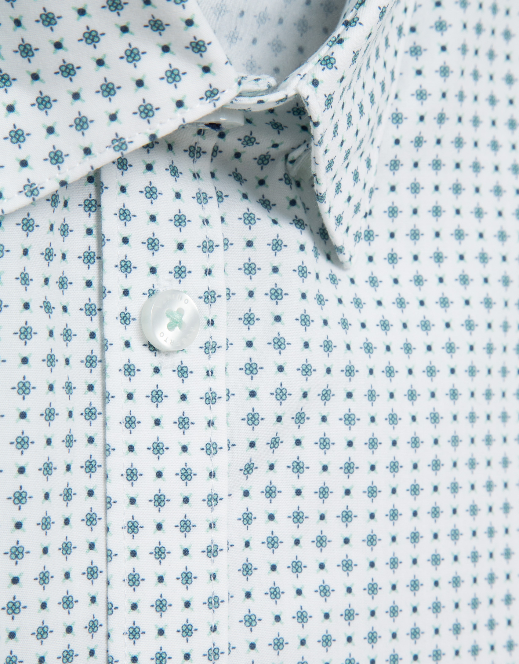 Camisa sport regular fit estampado ... | Roberto Verino