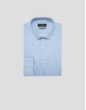 Light blue and white striped dress shirt - Man | Roberto Verino