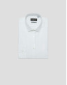White microstructure dress shirt - Man - SS2026 | Roberto Verino