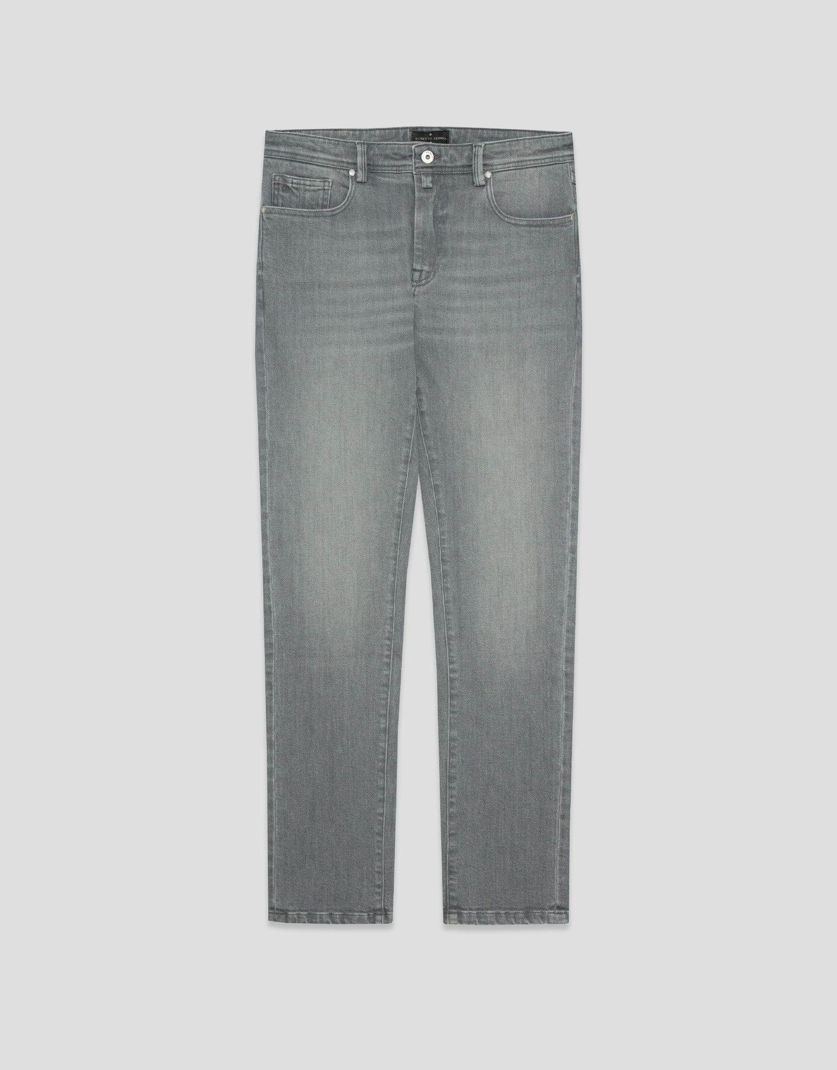 Pantalón vaquero denim slim gris claro - Hombre | Roberto Verino