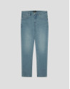 Light blue slim fit denim jeans - Man - SS2026 | Roberto Verino