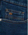 Regular fit medium blue men's denim trousers | Roberto Verino