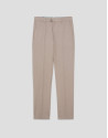 Pantalón chino ojo de perdiz visón - Hombre | Roberto Verino