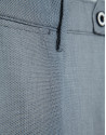 Navy blue bird's eye chino trousers - Man | Roberto Verino