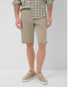 Khaki cotton Bermuda shorts - Man - SS2026 | Roberto Verino