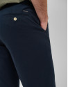 Navy cotton Bermuda shorts - Man - SS2026 | Roberto Verino