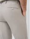 Grey bird's eye chino trousers - Man - SS2026 | Roberto Verino