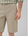Khaki cotton Bermuda shorts - Man - SS2026 | Roberto Verino