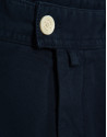Navy cotton Bermuda shorts - Man - SS2026 | Roberto Verino