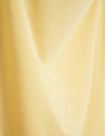 Yellow draped neckline T-shirt - Woman - SS2026 | Roberto Verino