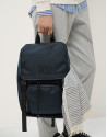 Blue nylon Work backpack - Man - SS2025 | Roberto Verino