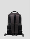 Mochila Mim nailon y piel marrón - Hombre | Roberto Verino