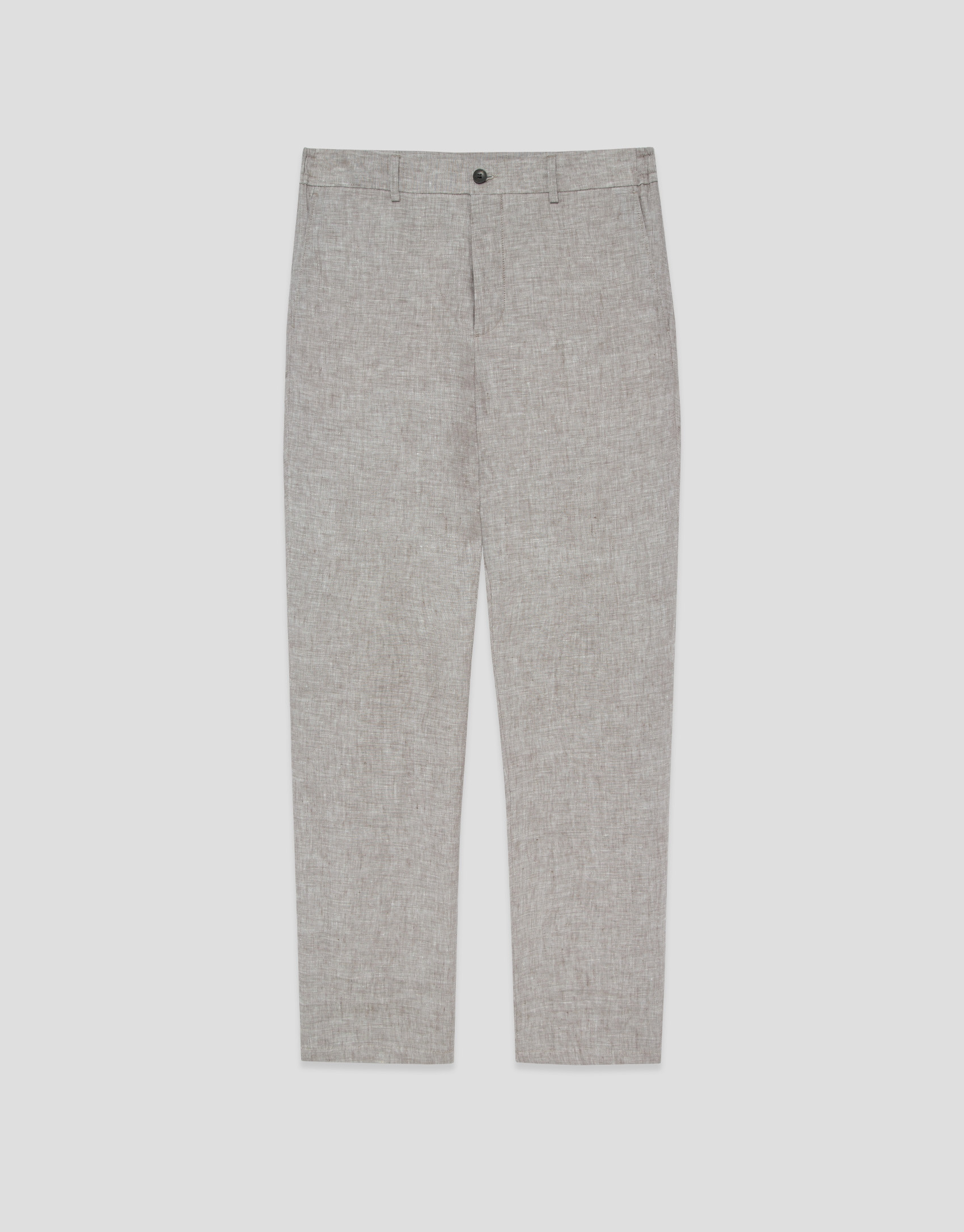 Pantalón lino gris - Hombre - PV2026 | Roberto Verino