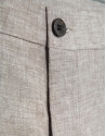 Grey linen trousers - Man - SS2026 | Roberto Verino