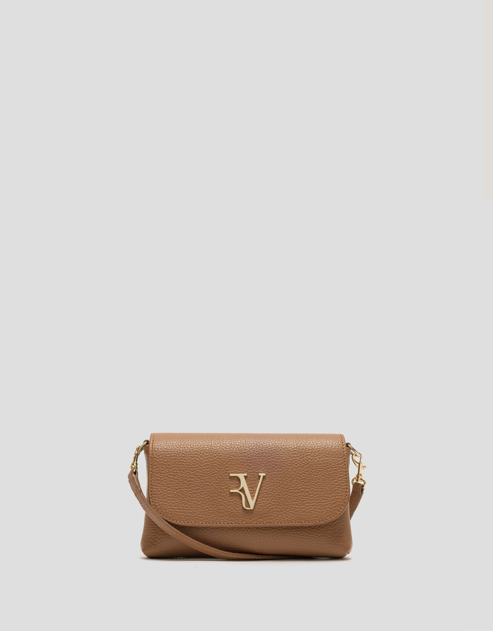 Rita handbag in camel leather - Woman - SS2026 | Roberto Verino